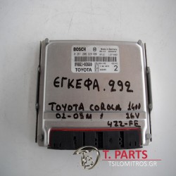 Εγκέφαλος + Κίτ Toyota-Corolla-(2002-2004) E120   0261206229  89661-02660