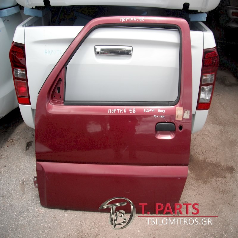 Πόρτες  Suzuki-Jimny-(1998-2005) Sn Μπροστά Αριστερά Μπορντό