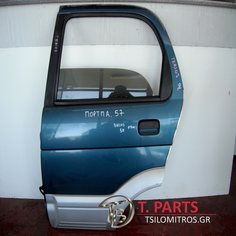 Πόρτες  Daihatsu-Terios-(2000-2005) J102 Πίσω Αριστερά Πράσινο