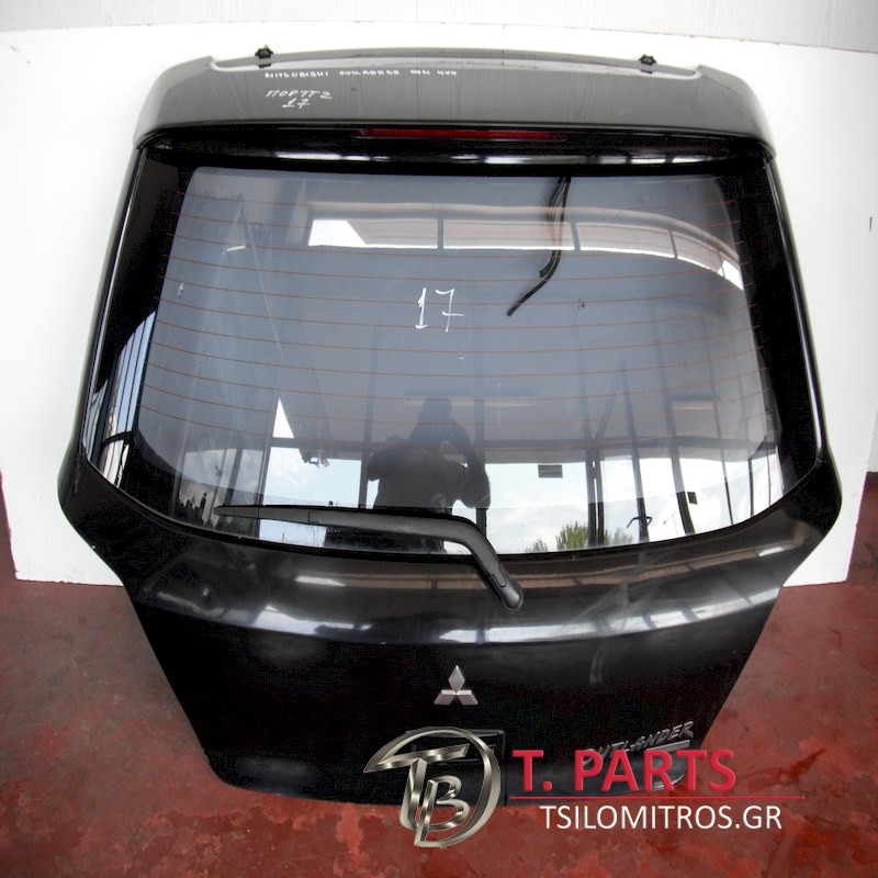 Τζαμόπορτα Mitsubishi-Outlander-(2003-2006) Cu Πίσω Μαύρο