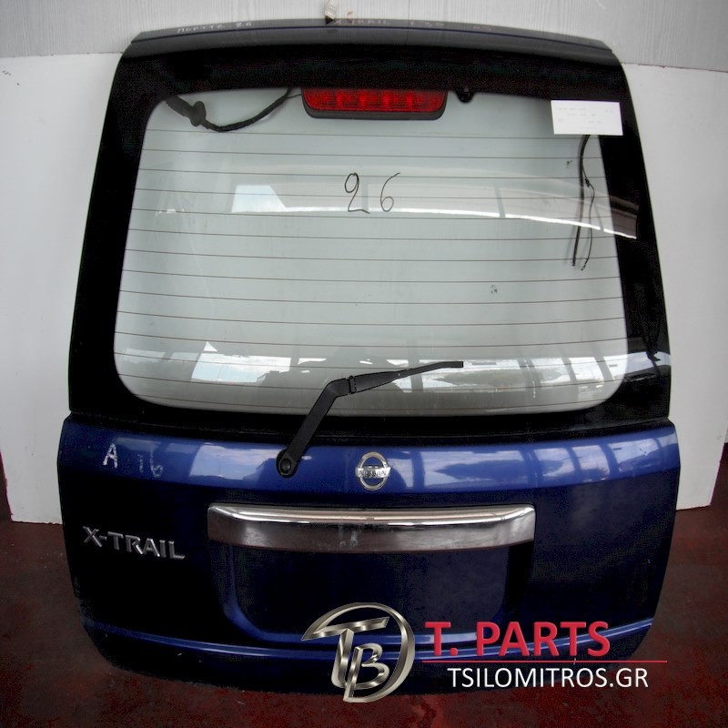 Τζαμόπορτα Nissan-X- Trail-(2003-2007) T30  Μπλέ Σκούρο