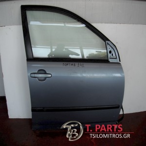 Πόρτες  Toyota-Corolla-(2002-2004) E120 Μπροστά Δεξιά Ασημί