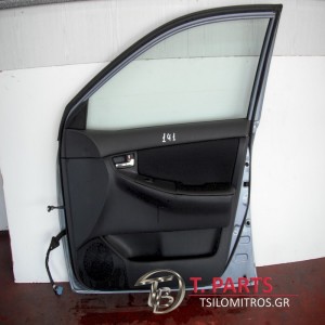 Πόρτες  Toyota-Corolla-(2002-2004) E120 Μπροστά Δεξιά Ασημί