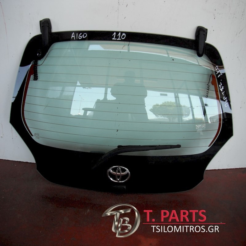 Τζαμόπορτα Toyota-Aygo-(2005-2009) B10  Λευκό