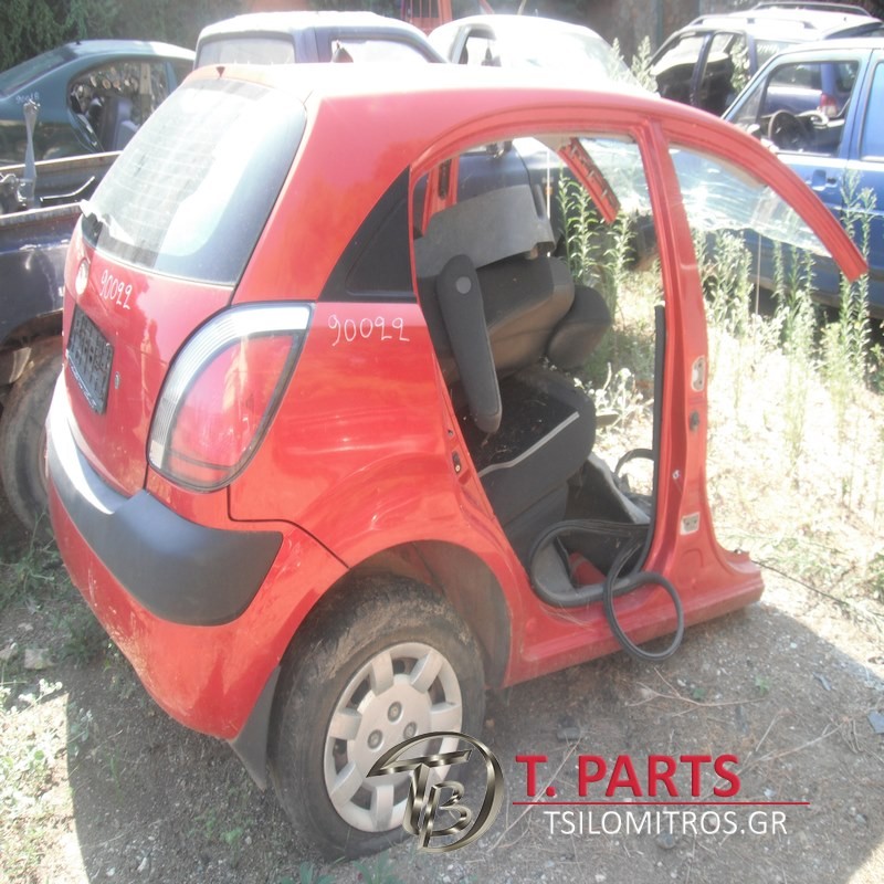 Κολώνες Kia-Rio-(2005-2011) Jb Μεσαίος(α)(ο) Δεξιά Κόκκινο