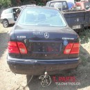 Προφυλακτήρες Mercedes-E-Class-(1997-2001) W210 Πίσω Μπλέ Σκούρο