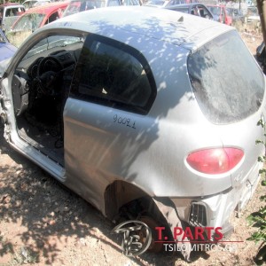 Φτερά Alfa Romeo-Alfa 147-(2001-2004) Πίσω Αριστερά Ασημί