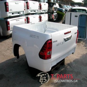 Καρότσα & Πλαινό Καροτσας Toyota-Hilux-Revo-(2015-2019) Kun125  Λευκό