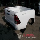 Καρότσα & Πλαινό Καροτσας Toyota-Hilux-Revo-(2015-2019) Kun125  Λευκό