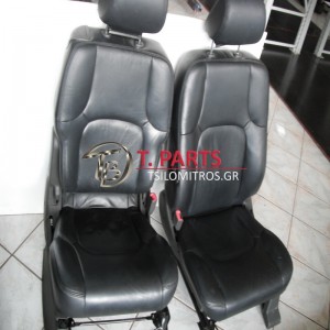 Καθίσματα/Σαλόνι Nissan-Navara-D40-(2005-2010)  Μαύρο