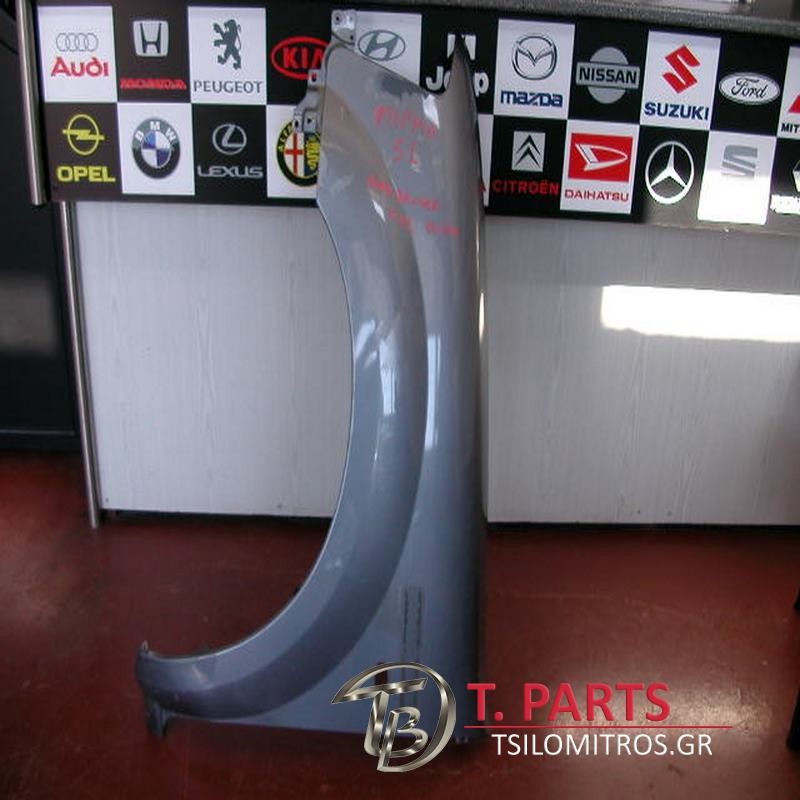 Φτερά Ford-Ranger-(2006-2011) Μπροστά Αριστερά Γκρί Ανθρακί