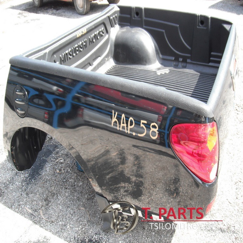 Καρότσα & Πλαινό Καροτσας Mitsubishi-L200-(2006-2009) Kaot Safari  Μαύρο