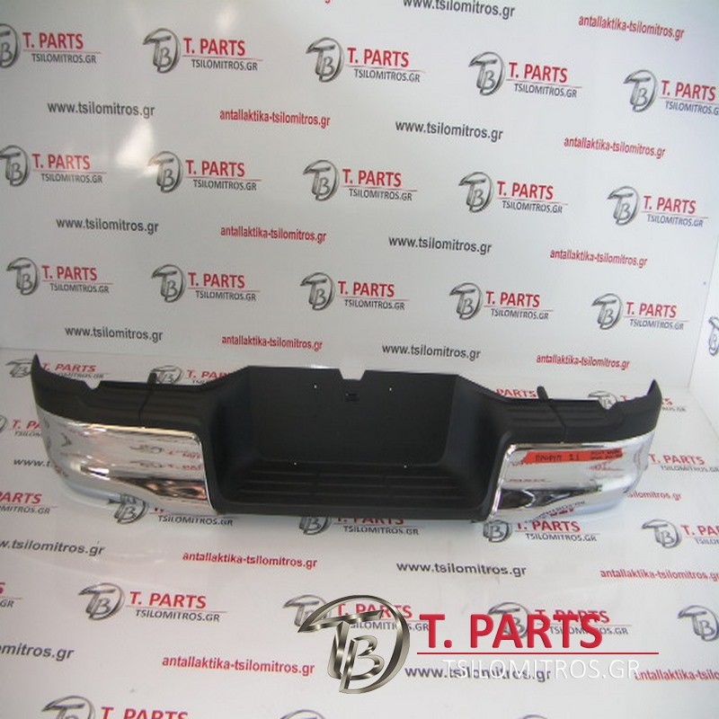 Προφυλακτήρες Toyota-Hilux-Revo-(2015-2019) Kun125 Πίσω INOX