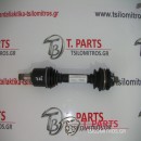 Ημιαξόνια Smart-Fortwo-(2001-2005) City-Coupe Πίσω Αριστερά 