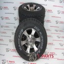 Ζαντολάστιχα Nissan-D22-(2002-2007)  Μαύρο Ασημί