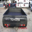 Καρότσα & Πλαινό Καροτσας Toyota-Hilux-(2001-2005) KDN Diesel  Μαύρο