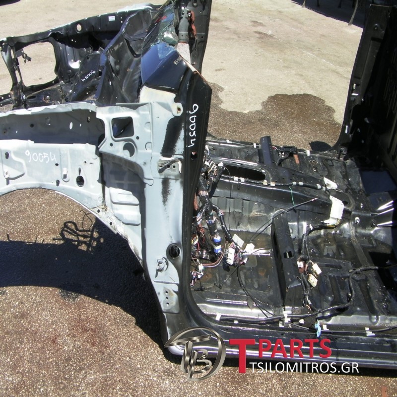 Κολώνες Toyota-Hilux-(2005-2009) Kun15/25 Μπροστά Αριστερά Μαύρο