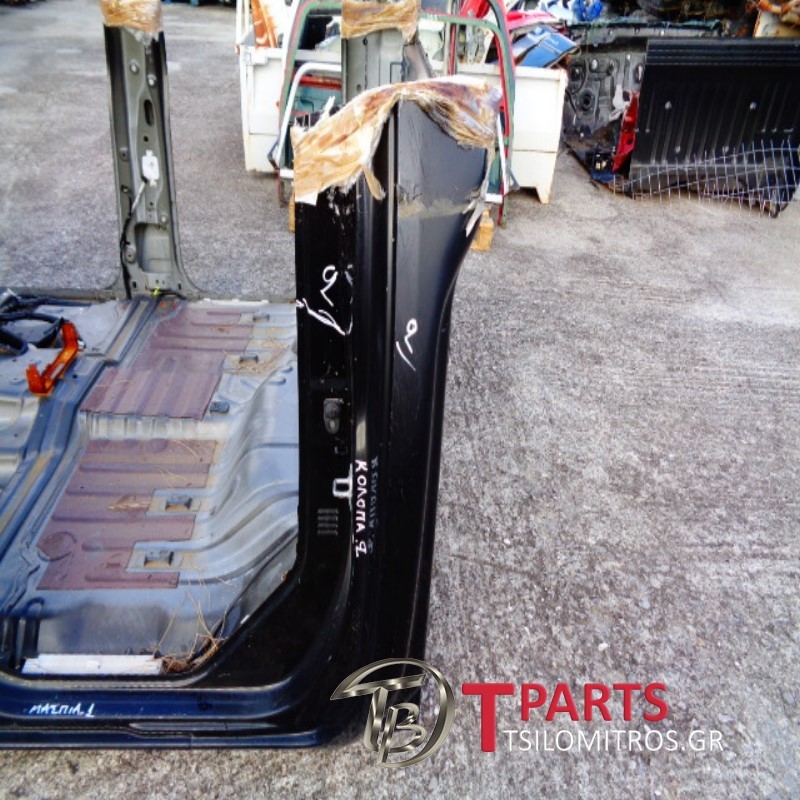 Κολώνες Nissan-Navara-D40-(2005-2010) Πίσω Αριστερά Μαύρο