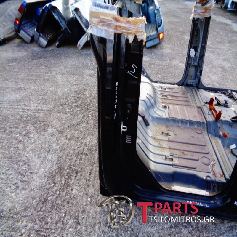 Κολώνες Nissan-Navara-D40-(2005-2010) Πίσω Δεξιά Μαύρο