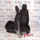 Καθίσματα/Σαλόνι Ford-Ranger-(2013-2016) WILDTRAK Μπροστά Μαύρο Ασημί