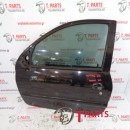 Πόρτες  Peugeot-206-(2001-2005) 3A 3C Μπροστά Αριστερά Μαύρο