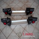Προφυλακτήρες Mitsubishi-L200-(2006-2009) Kaot Safari Πίσω Μαύρο