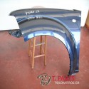 Φτερά Nissan-Navara-D40-(2005-2010) Μπροστά Αριστερά Μπλέ Σκούρο