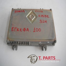 Εγκέφαλος + Κίτ Honda-Civic-(1990-1992) Ec/D/E/F   37820-P04-G02